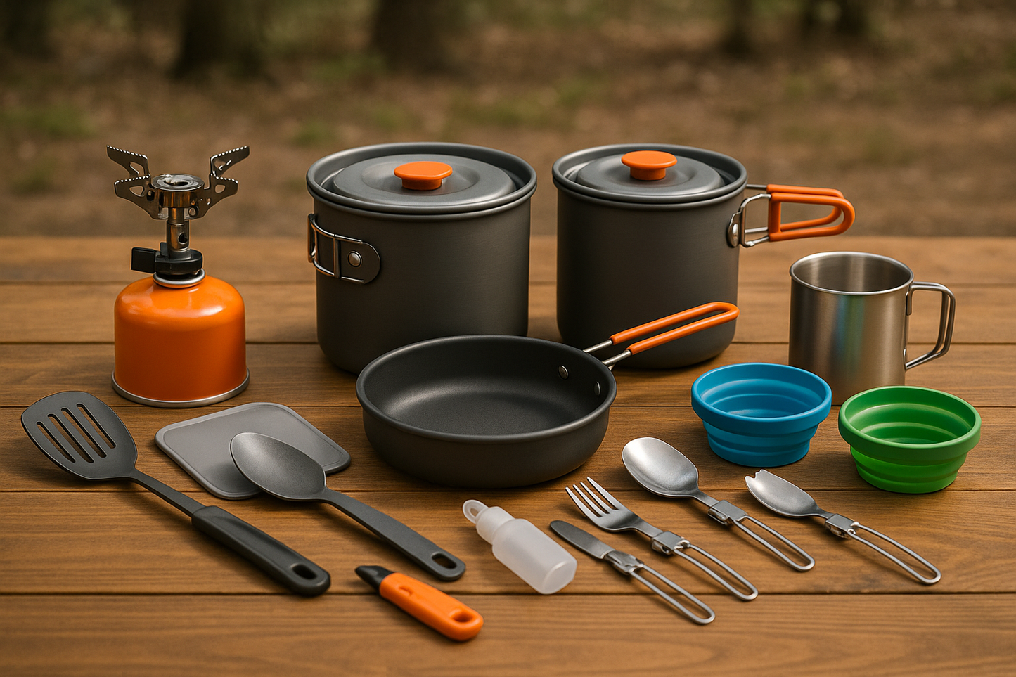 Outdoor Cooking Set