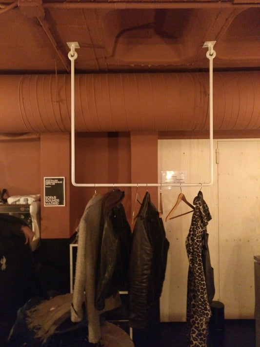 Compact Hanging Coat Rack